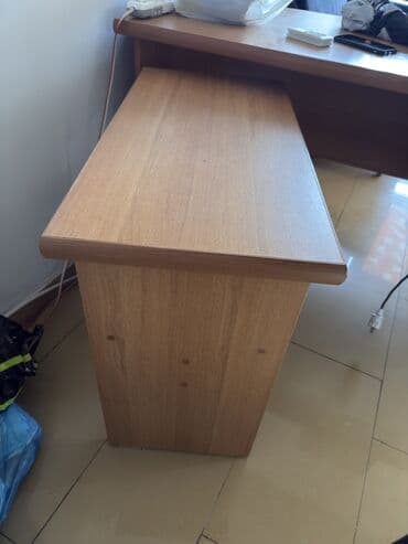 купить мебель для офиса бу: Masa dəsti – ofis üçün - Material: ağac fakturalı laminat/LDSP - — 6