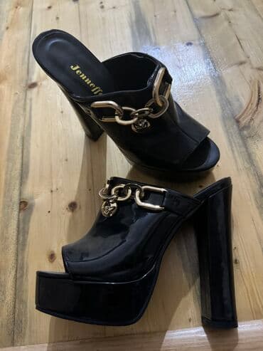 barya ayakkabı: Sabo, Ölçü: 39, rəng - Qara, İşlənmiş — 1