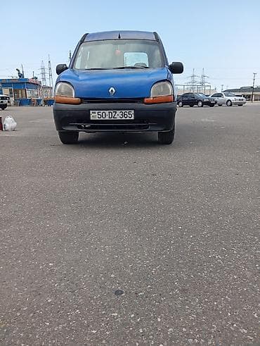 ford transit yuk: Renault Kangoo miniven - Kuzov: mavi rəng, sürgülü yan qapı - Salonda — 1