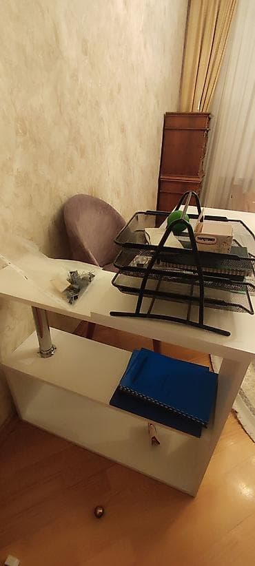 defder: Düz masa, Stulsuz, Polkalı, Siyirməsiz, DSP — 1