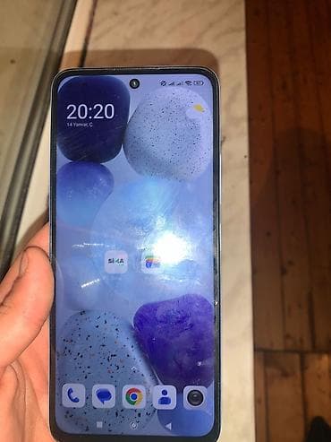 iphon 15 pro: Redmi 12, 256 GB, rəng - Mavi, Barmaq izi — 2