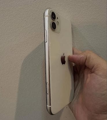işlənmiş soba: IPhone 11, 128 GB, Ağ, Zəmanət, Face ID, Sənədlərlə — 2