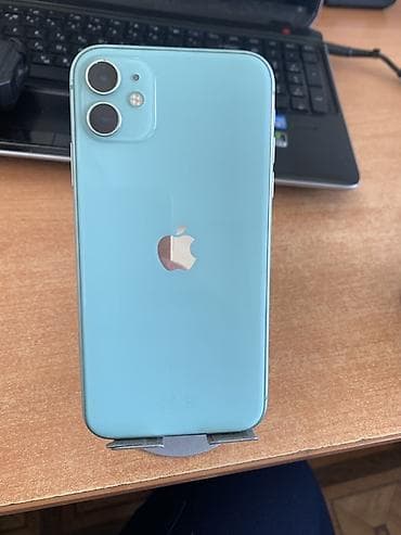 world telecom iphone 11: IPhone 11, Mavi, Simsiz şarj — 1