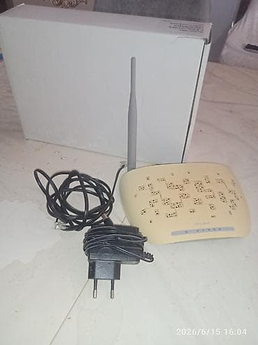 wifi modem usb: TP-Link simsiz Wi‑Fi router Xüsusiyyətlər: - 2.4 GHz diapazonunda — 2
