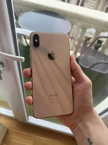 telfon 100: IPhone Xs Max, Qızılı, Face ID — 3