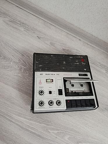 maqnitofon: TƏCİLİ VESNA-202 kaset maqnitofon İŞLƏKDİR - Kasetli audioçalar və — 3