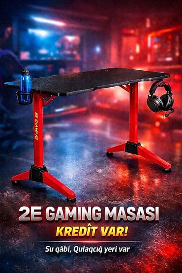 Düz masa, Polkasız, Siyirməsiz, Metal, Kredit var