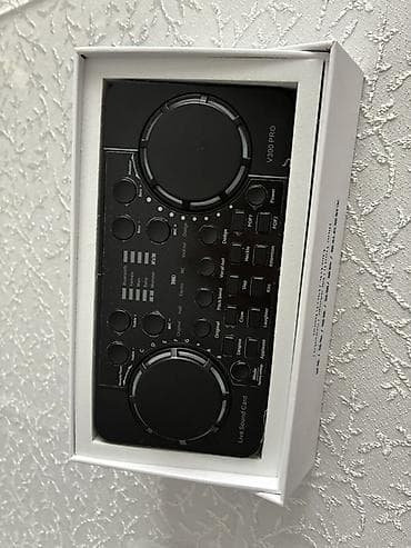 tv stick: V300 PRO – Mobile Live Sound Card / DJ və Yayım üçün səs konsolu — 1