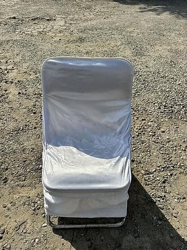 ofis oturacagi: Qatlana bilən metal karkaslı stul - Konstruksiya: Xromlayınmış metal — 2
