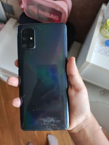 samsung a71 64 gb: Samsung Galaxy A71, 128 GB, Sensor, Barmaq izi, İki sim kartlı — 1