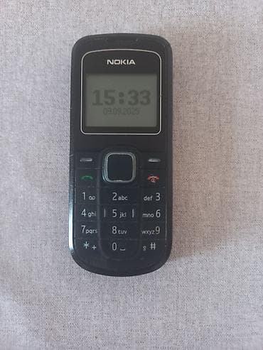 Nokia C12, rəng - Qara, Düyməli