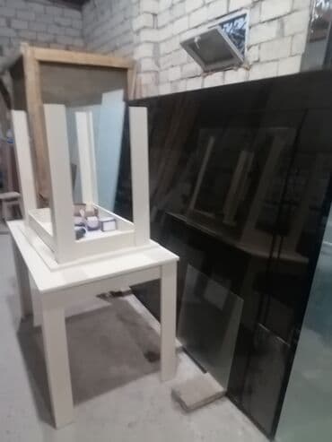 jaluzler metbex üçün: Mətbəx masası, Yeni, Laminat, Dördbucaq masa — 7