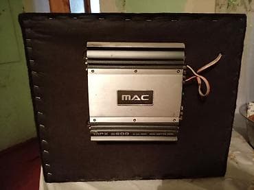 dinamiki: Kenwood subwoofer + MAC gücləndirici komplekti - Subwoofer: Kenwood — 2