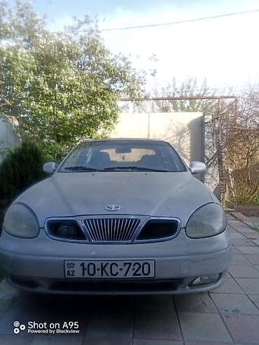 Daewoo Leganza sedan - Kuzov: 4 qapılı sedan, gümüşü rəng - Nömrə — 1
