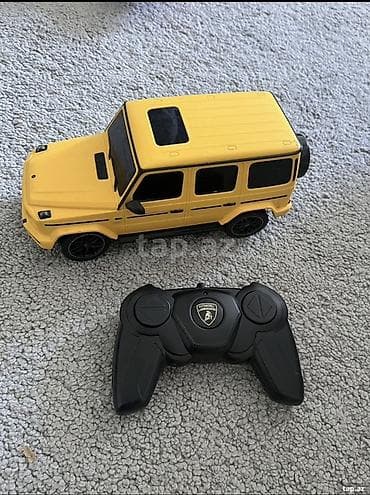 Uşaq oyuncaqları dəsti - 2 ədəd radioidarə olunan maşın: - Sarı