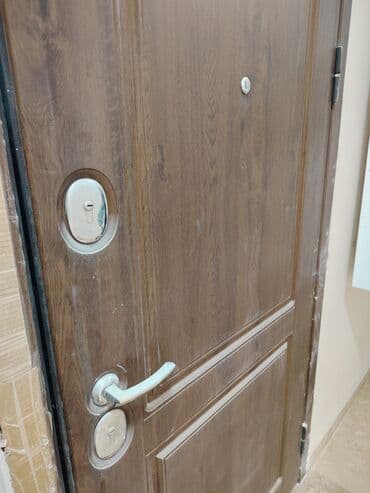 qapi demir qapi seyf qapi: Mənzil üçün Yeni Giriş qapısı 100x220 sm Zamok ilə, Ünvandan götürmə — 7