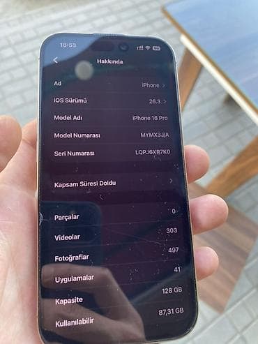 xs max 512gb: IPhone 16 Pro, 128 GB, Desert Titanium, Face ID — 3