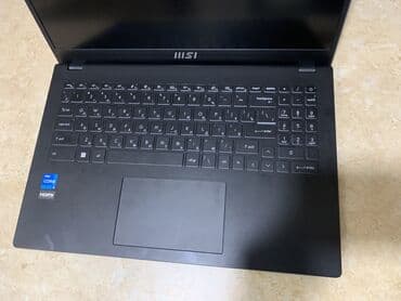 ноутбук ремонт на дому: MSI noutbuk Xüsusiyyətlər və detallar: - Ekran: 15.6" (nazik — 8