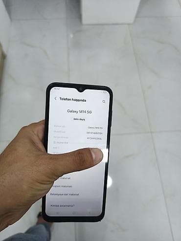 Samsung Galaxy M14 5G, 64 GB, rəng - Mavi, İki sim kartlı — 3