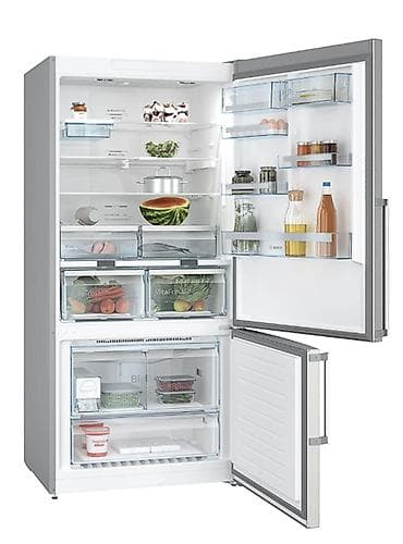 soyducu islenmis: 2 qapılı Bosch Soyuducu Satılır, rəng - Gümüşü — 2