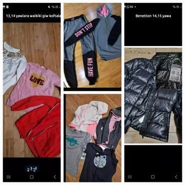 Uşaq-gənc geyim dəsti – OVS, Waikiki, Benetton Ölçülər: 12, 13, 14 lalafo.az -da Uşaq-gənc geyim dəsti – OVS, Waikiki, Benetton Ölçülər: 12, 13, 14