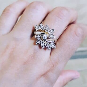 Nişan, Üzük, Sarı qızıl, 750 Əyar, Brilyant, 0-0.25 Karat