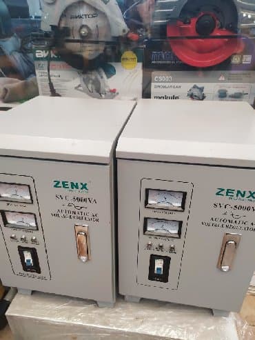 su sayğacı satışı: Stabilzator yeni keyfiyyətli 5 kilavat -110v goturen 350azn 5 — 1