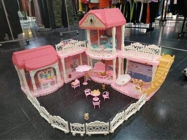 домик для детей: Plastik Ev 🏠 🔹3 yaşdan yuxarı uşaqlar üçün 👼 🔹 Ölçüləri: 70×70×52 🔹 — 1