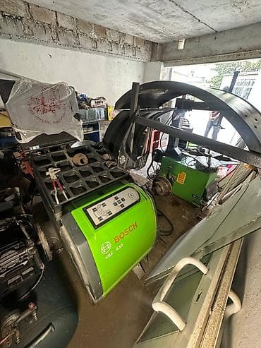 tekerli araba: Məhsul: Bosch VBE 430 təkər balanslama aparatı Təsvir: - Peşəkar — 2