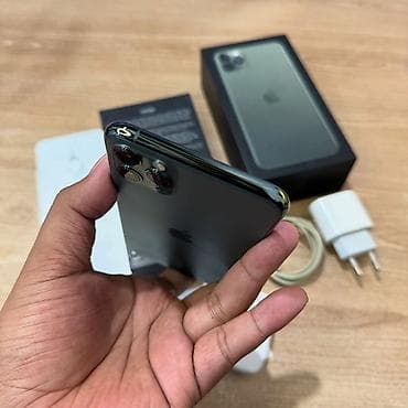 iphone 7 plus baku: IPhone 11 Pro Max, 64 GB, Matte Midnight Green, Face ID — 5