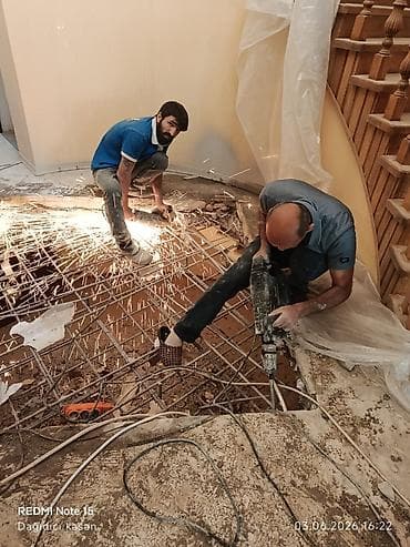plasiq qapi: Beton kəsmə xidməti - Divar, döşəmə və tavanlarda dəqiq və səliqəli — 10