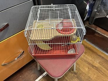 Xırda gəmiricilər üçün qəfəs – Dayang Pet Products - Material: möhkəm