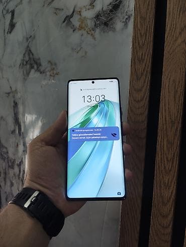 apple iphone 6: Honor X9a, 128 GB, rəng - Qara, Zəmanət, Sensor, Barmaq izi — 2