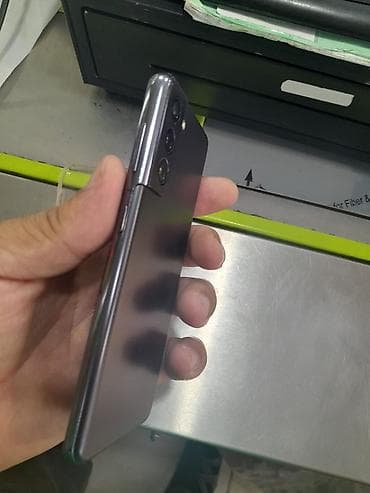 iphone x barter: Samsung Galaxy S21 5G, 256 GB, rəng - Boz, Face ID — 2