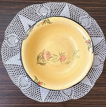 buçaq: Boşqablar, 1 əd, rəng - Sarı, SSRİ — 1