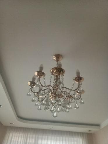 Çılçıraq, 6 lampa, Metal — 2