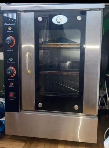 Peşəkar konveksiya sobası – paslanmayan poladdan korpus, şüşə