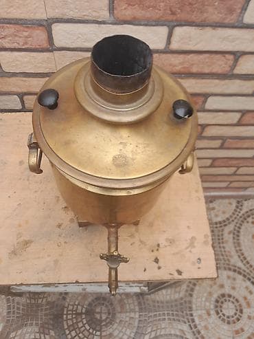 samovari: İşlənmiş Od Samovar, 7 l, Ünvandan götürmə — 4
