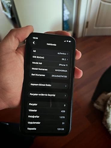 4s iphone: IPhone 11, 128 GB, Qara, Face ID — 4