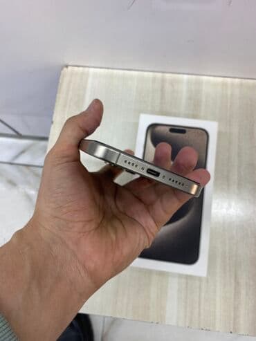 apple iphone 11 pro: IPhone 15 Pro Max, 256 GB, Natural Titanium, Face ID — 2