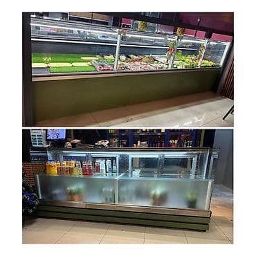 Vitrin soyuducu 440/130sm. 2.000azn 300/130sm 1.000azn Yasamal 1223