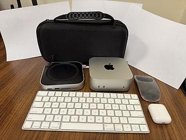 modem tp link: Apple Mac mini (gümüş) + aksessuar dəsti Komplekt: - Apple Mac mini — 1