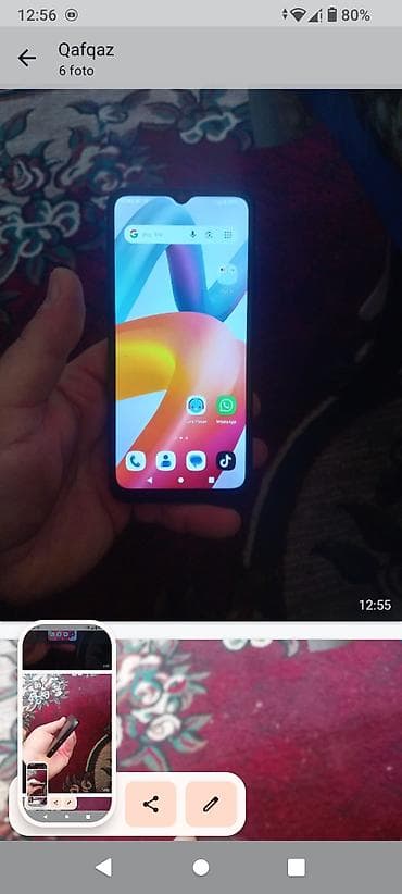 xiaomi shark: Redmi A2+, 64 GB, rəng - Qara, Barmaq izi — 2