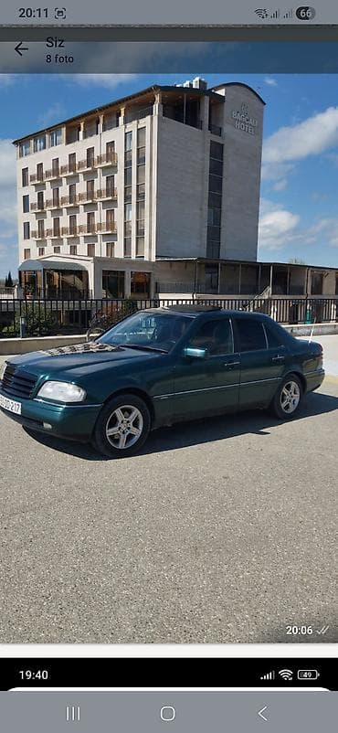 mercedes amg: Avtomobil: Mercedes-Benz C-Class (W202), sedan Rəng: Tünd yaşıl — 7