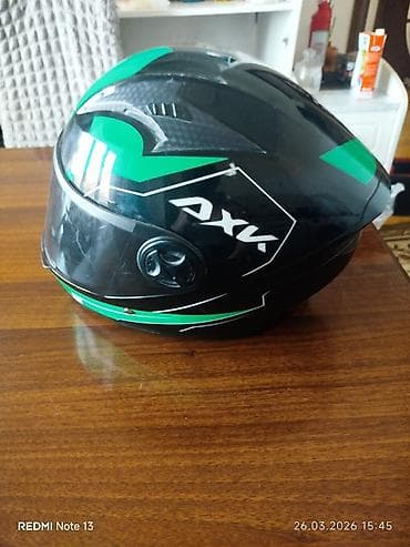 moto geyim: AXK kaska əlcək ilə bir yerdə — 4