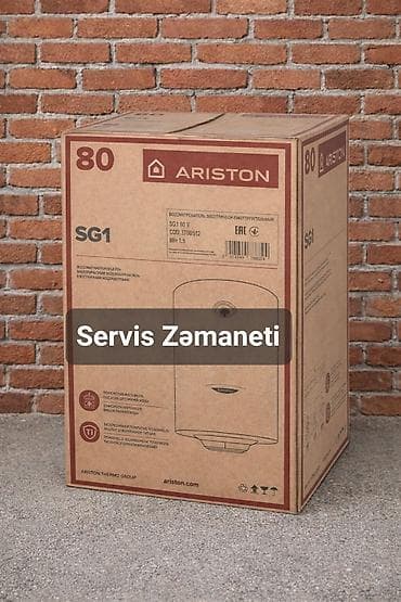 Ariston 80 l, Yeni, Kredit yoxdur, Pulsuz çatdırılma