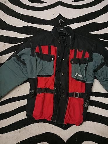 Мопеды, скутеры: Moto gödəkçə – Road model - Rəng: qara/qırmızı/boz panellər - — 4