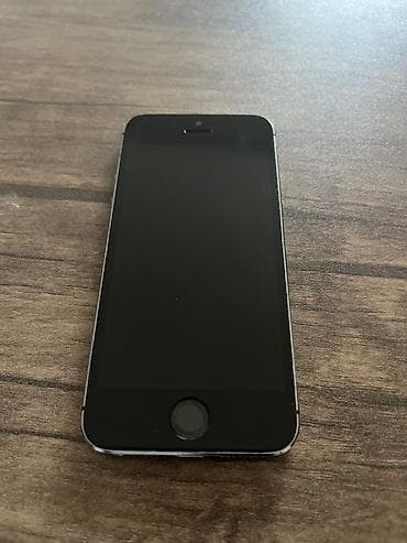 IPhone 5s, 64 GB, Space Gray, Barmaq izi — 2
