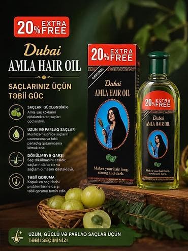 collagen 3 in 1: Dubai Amla Hair Oil – saçlarınız üçün təbii güc Xüsusiyyətlər: - 20% — 1