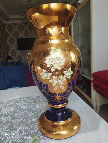 Baqema güldan, qədimi, hündurluk 43 sm, aqiz diametri 19 sm, qiyməti — 1
